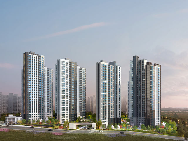 1,202세대 대단지 하이엔드 아파트